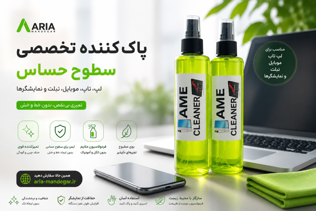 پاک کننده سطوح لپ تاپ و موبایل